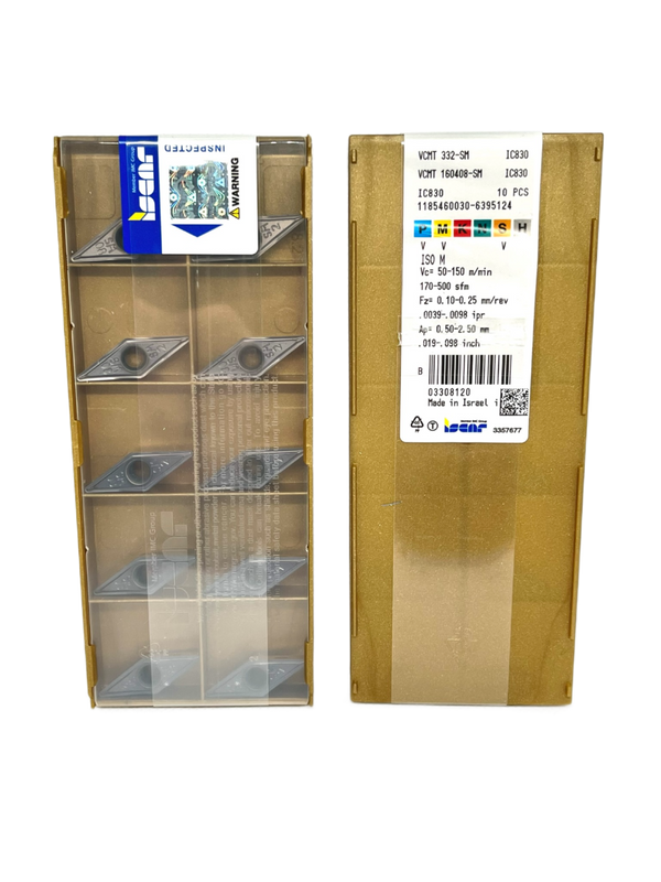 Iscar-VCMT 160408-SM IC830 3308120-Turning inserts