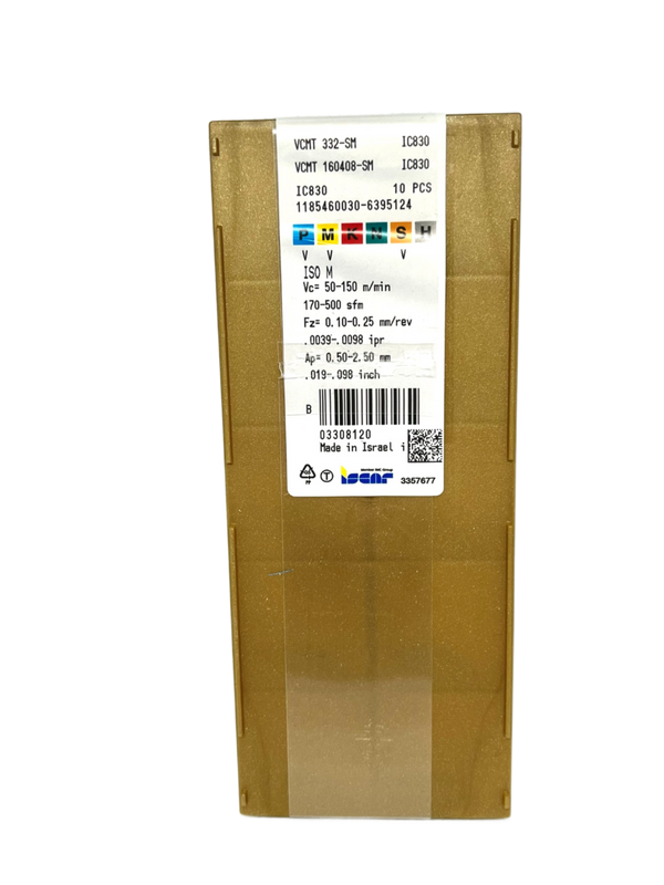 Iscar-VCMT 160408-SM IC830 3308120-Turning inserts