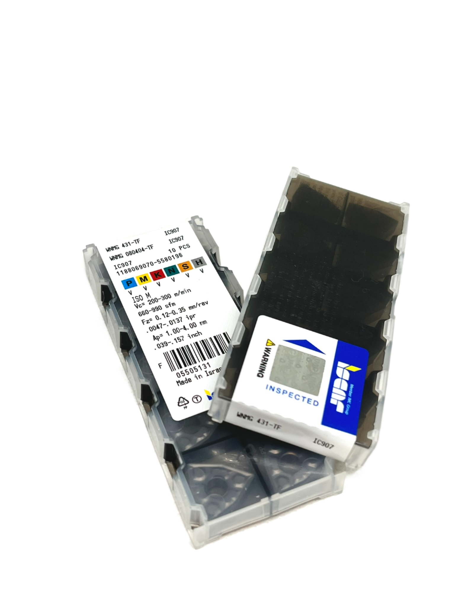 Iscar-WNMG 080404-TF IC907 5505131-Smartinserts