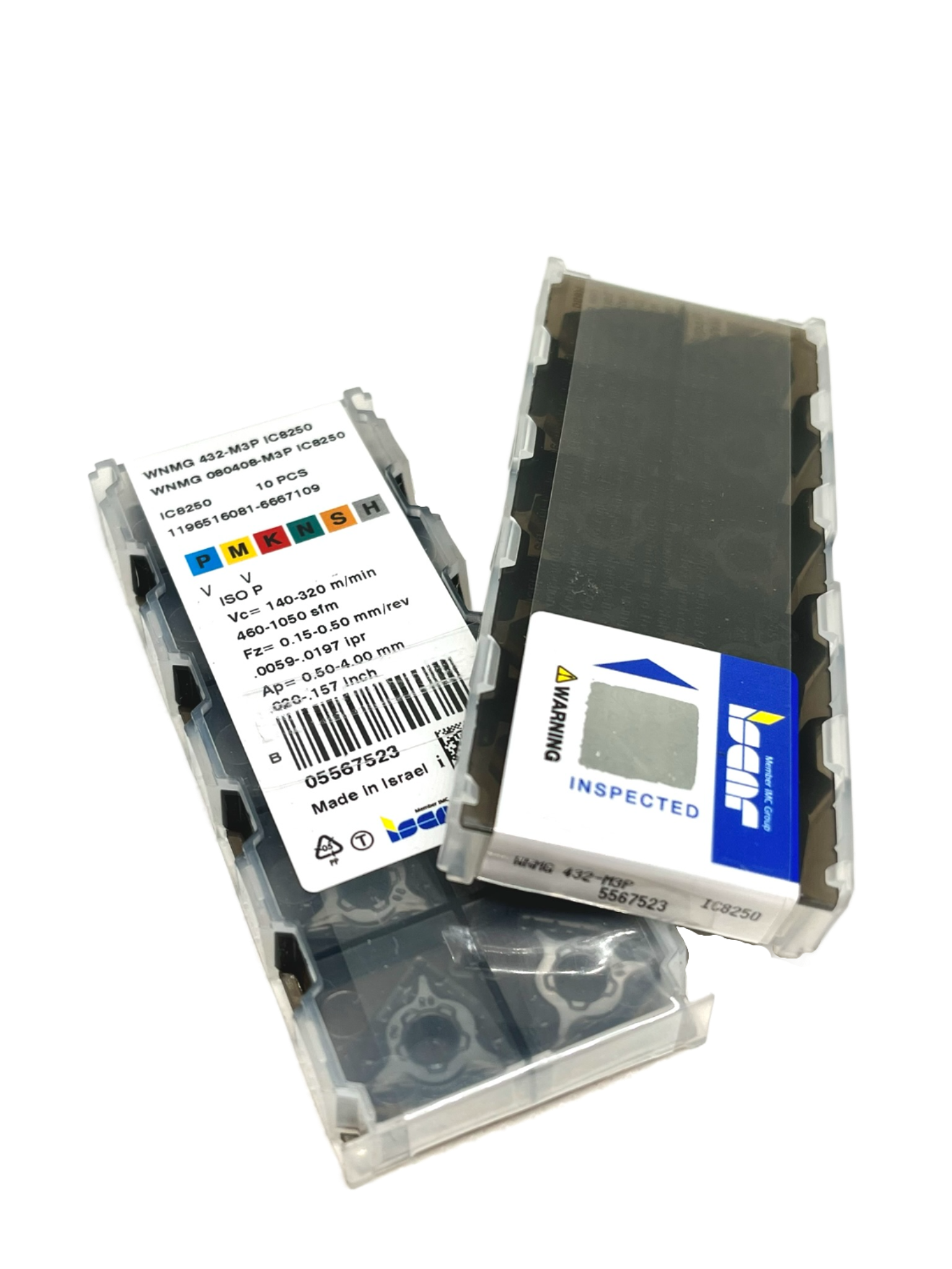 Iscar-WNMG 080408-M3P IC8250 5567523-Smartinserts