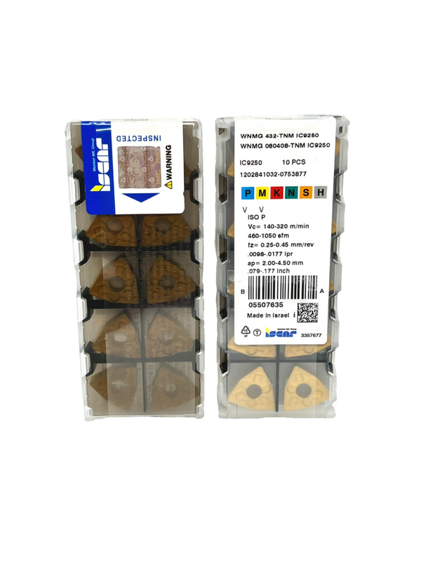 Iscar-WNMG 080408-TNM IC9250 5507635-Turning inserts