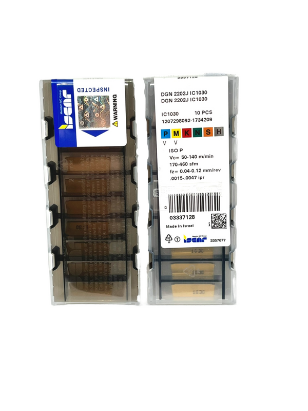 Iscar-DGN 2202J IC1030 3337128-Smartinserts
