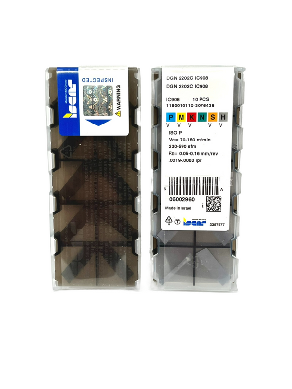 Iscar-DGN 2202C IC908 6002960-Smartinserts