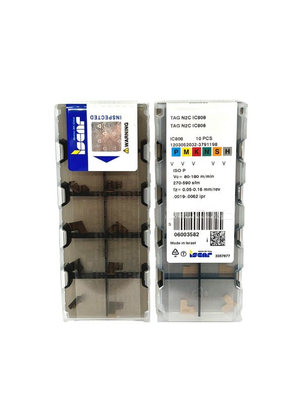 Iscar-TAG N2C IC808 6003582-Smartinserts