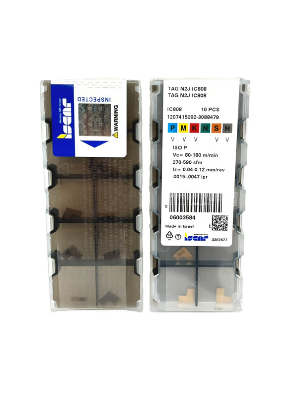 Iscar-TAG N2J IC808 6003584-Smartinserts