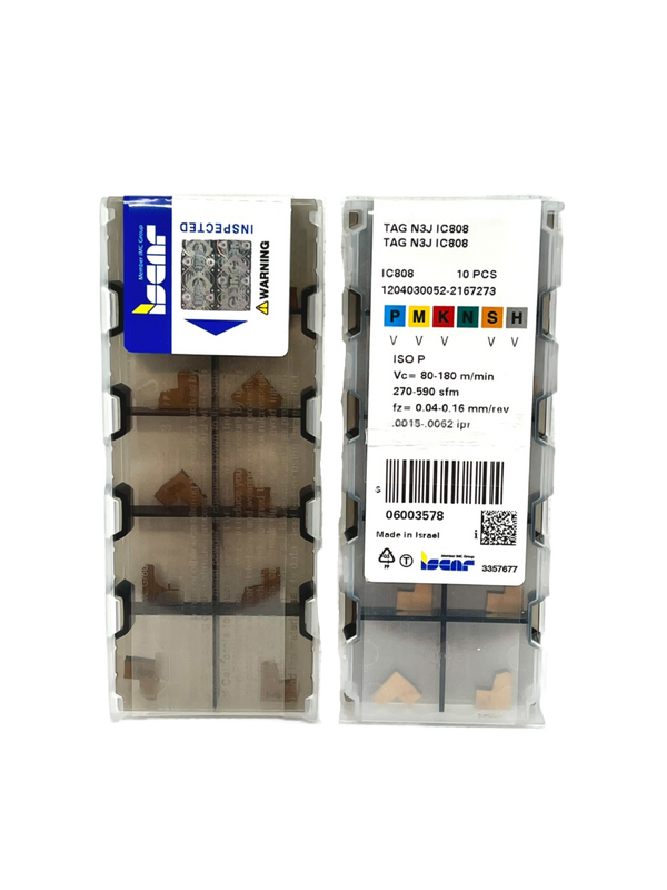 Iscar-TAG N3J IC808 6003578-Smartinserts