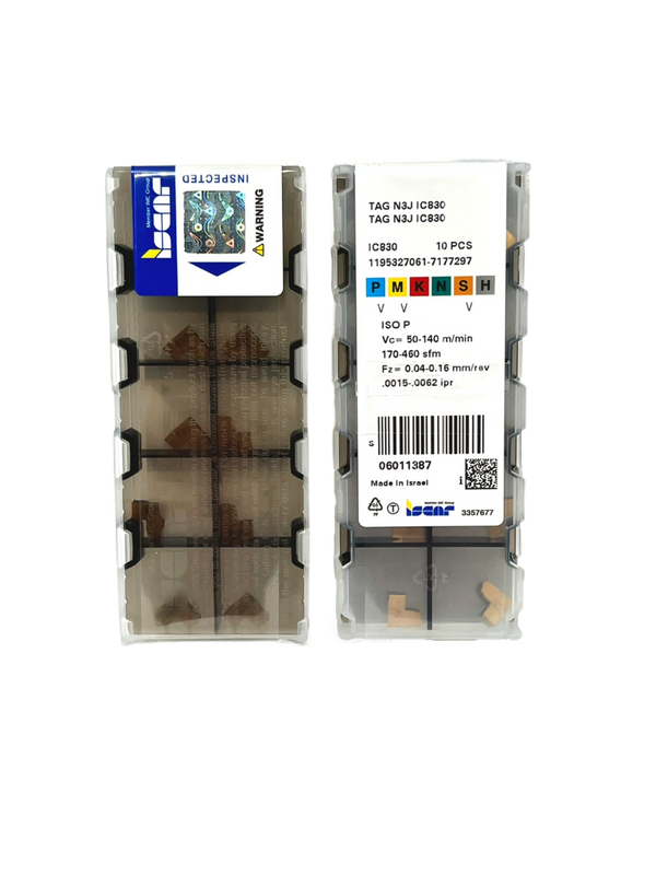 Iscar-TAG N3J IC830 6011387-Smartinserts