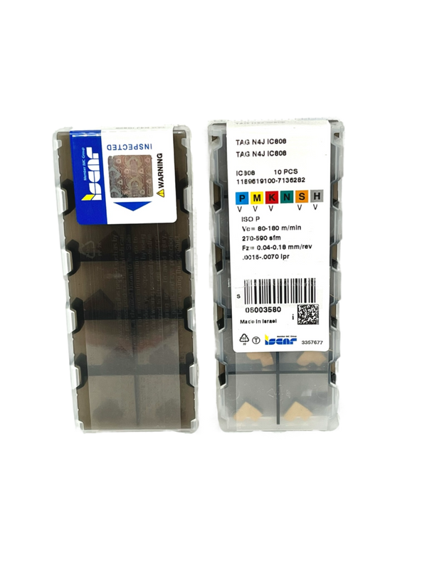 Iscar-TAG N4J IC808 6003580-Smartinserts