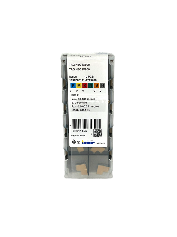 Iscar-TAG N5C IC808 6011425-Smartinserts