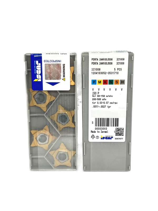 Iscar-PENTA 24N100J006 IC1008 6003093-Smartinserts