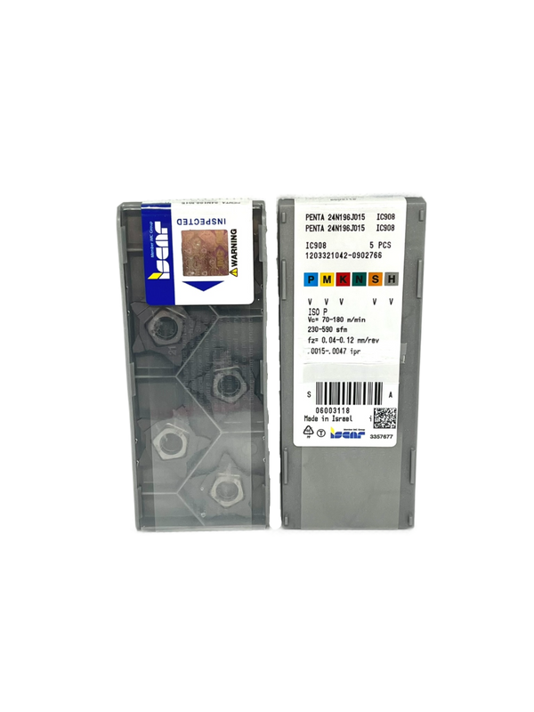 Iscar-PENTA 24N196J015 IC908 6003118-Smartinserts