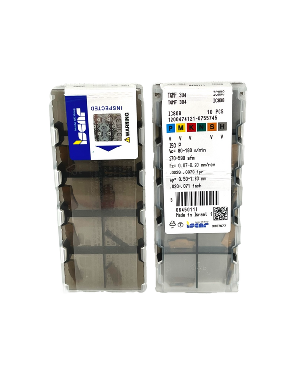 Iscar-TGMF 304 IC808 6450111-Smartinserts