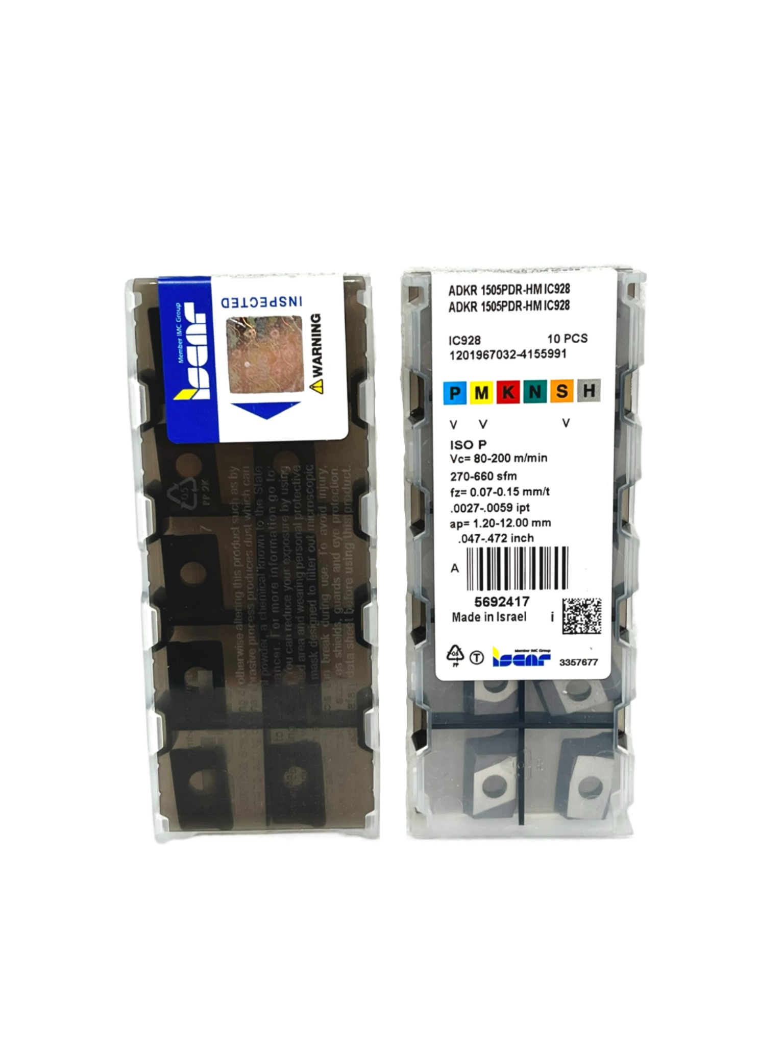 Iscar-ADKR 1505PDR-HM IC928 5692417-Smartinserts