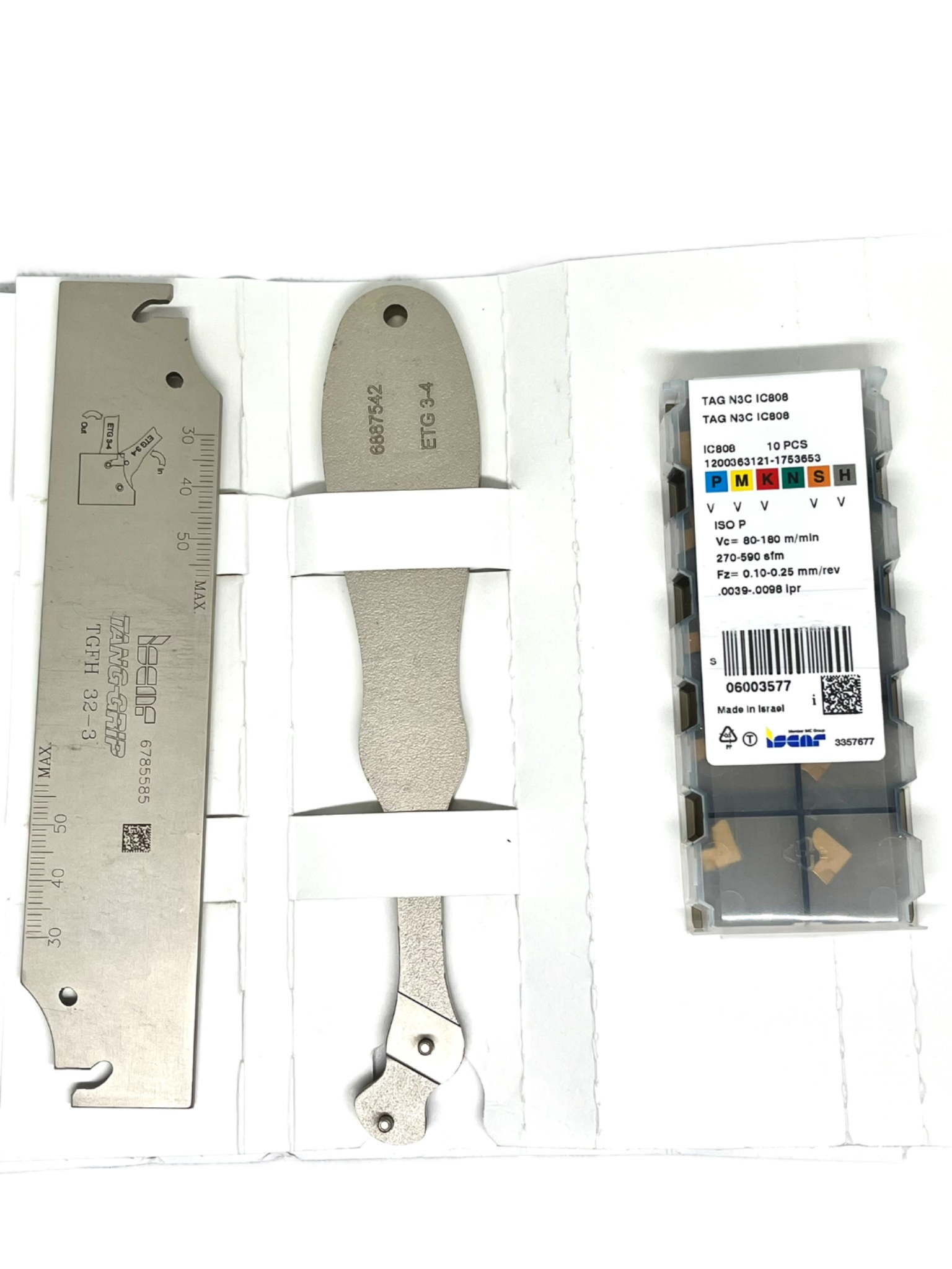 Iscar-KIT TGFH 32-3C IC808 2302165-Smartinserts